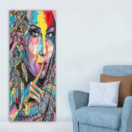 Wallity Lienzo Decorativo Multicolor 50 x 120 cm